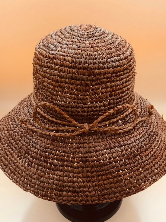 San Diego Hat Co. Woven Raffia Sun Hat – Coastal Grandma Resort Style | Warm Bro main image 10